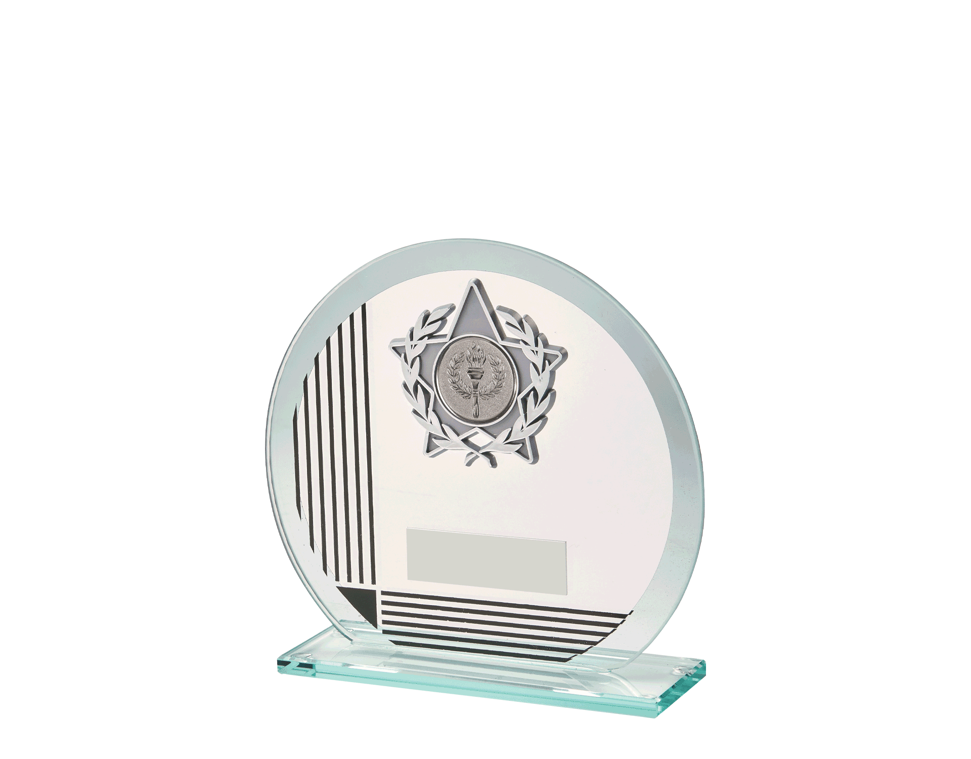 T205G Glass Award Running Imp Running Imp